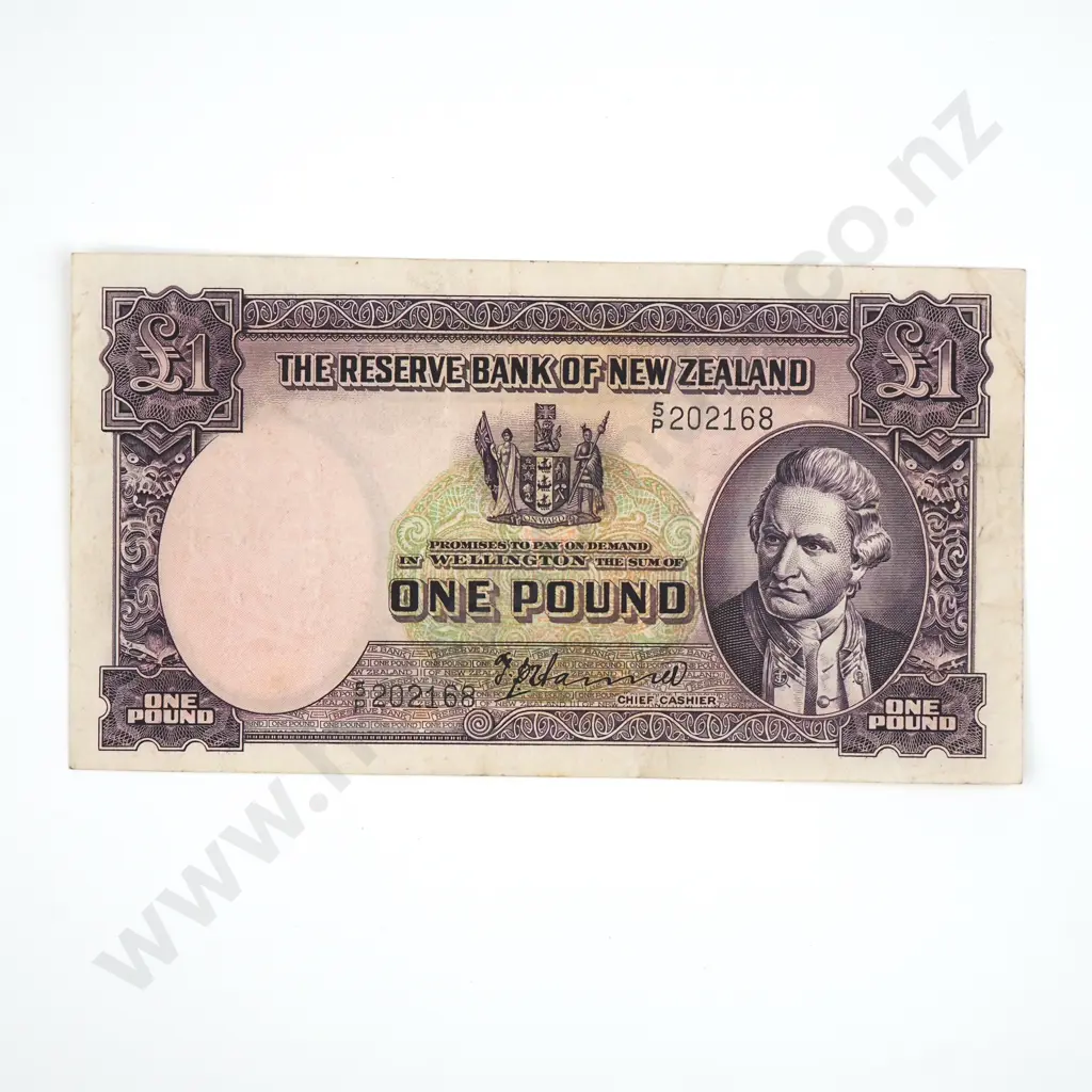 One Pound Hanna Banknote  Image 1++