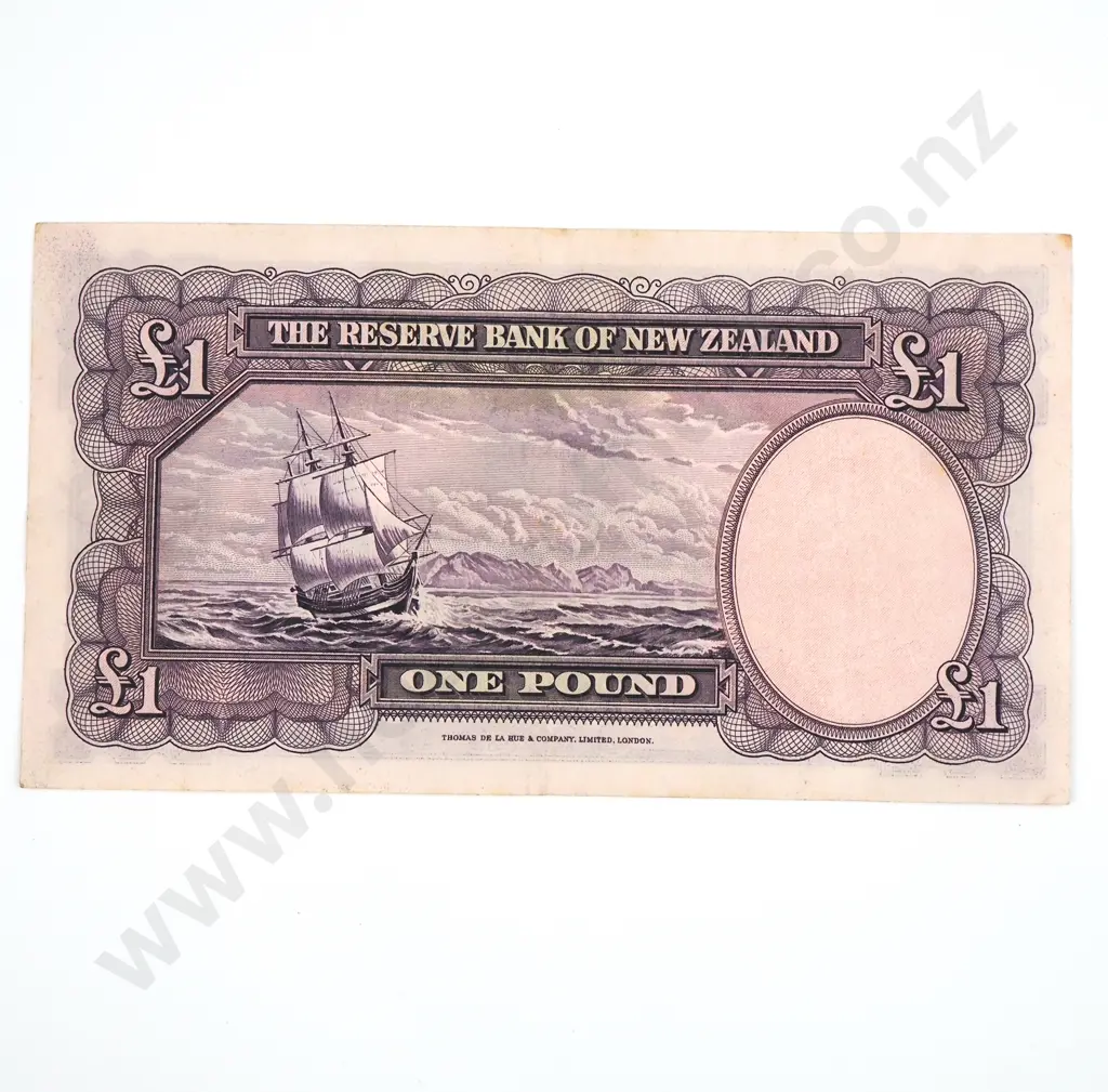 One Pound Wilson Banknote - VF CV $140 Image 1++