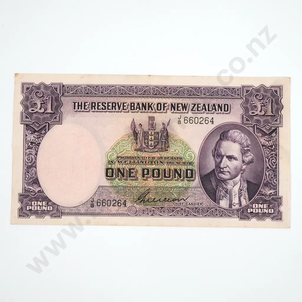 One Pound Wilson Banknote - VF CV $140 Image 1++