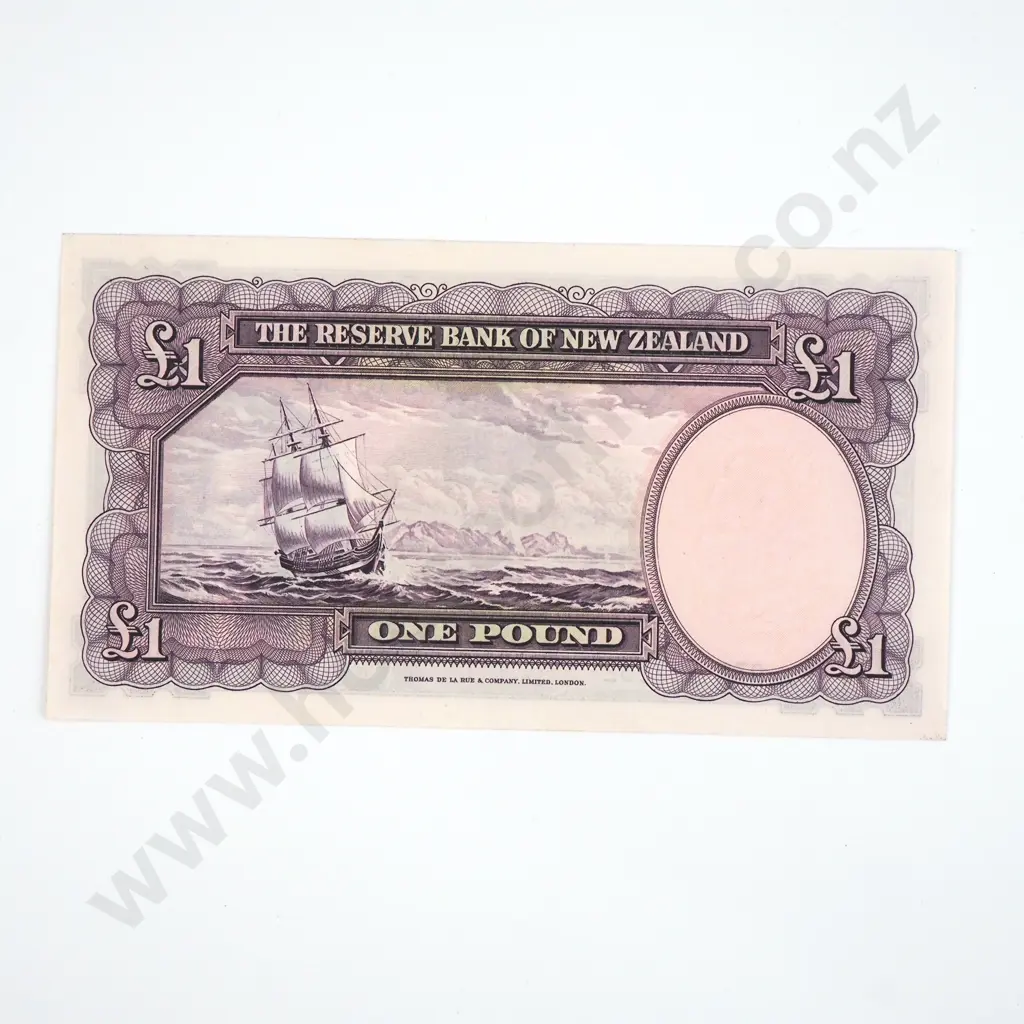 One Pound Fleming Banknote - UNC - CV $400 Image 1++