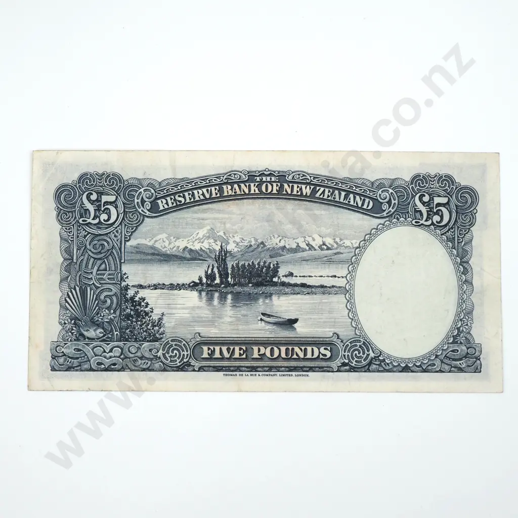 Five Pound Wilson Banknote  Image 1++