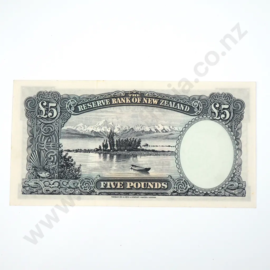Five Pound Fleming Banknote - Final Thousand Serial Number - AUNC  Image 1++