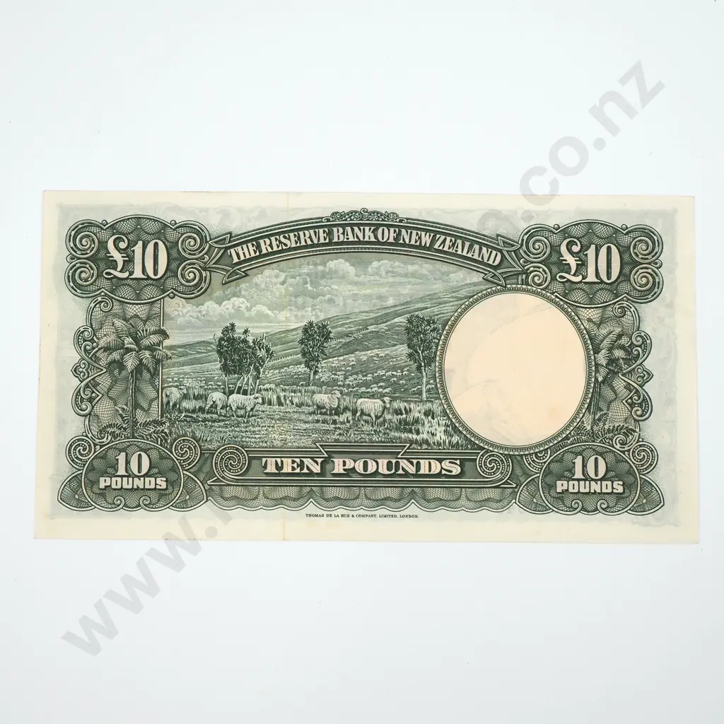Ten Pound Fleming Banknote - Last Prefix - UNC CV $1050 Image 1++