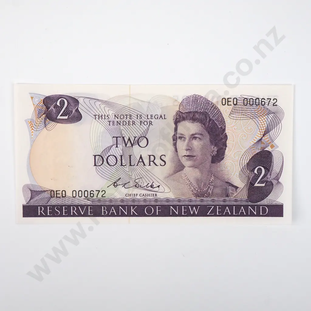 Two Dollar Wilks Banknote - OEO Prefix Extremely Low Serial - UNC  Image 1++