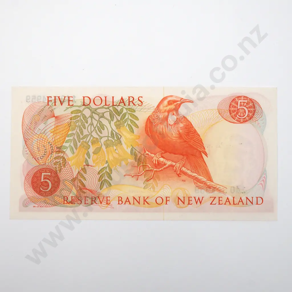 Five Dollar Knight Banknote - UNC  Image 1++
