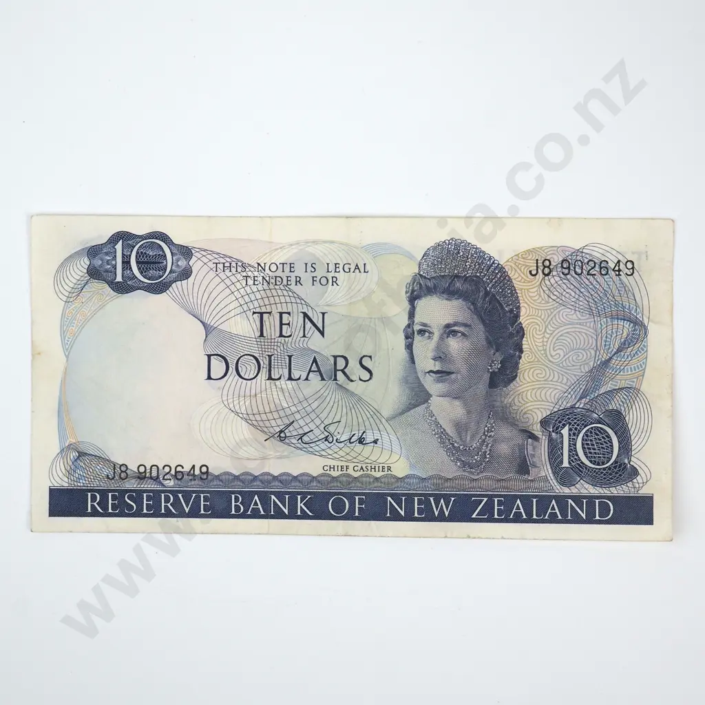 Ten Dollar Wilks Banknote - EF CV $100  Image 1++