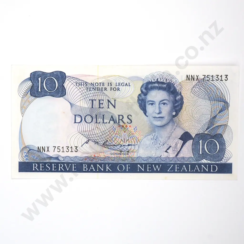 Ten Dollar Russell Banknote - EF  Image 1++