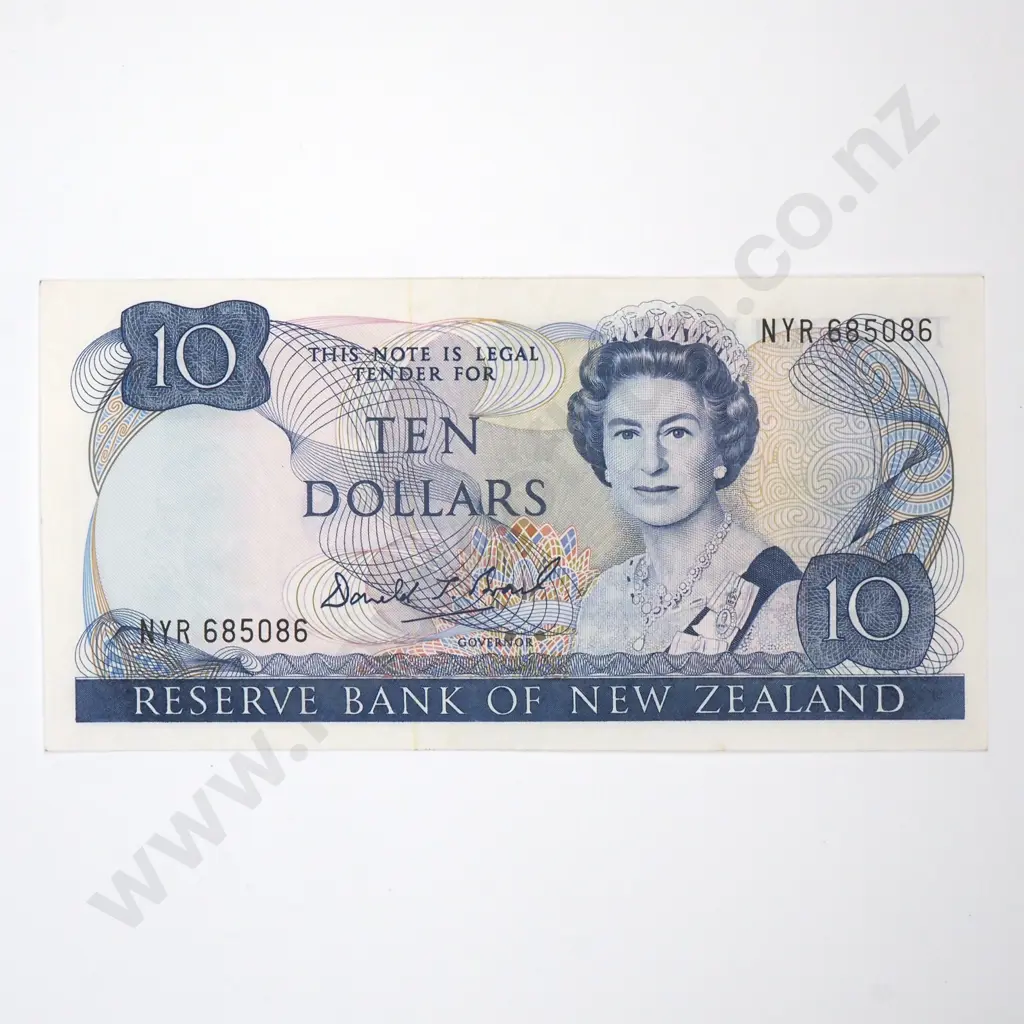 Ten Dollar Brash Banknote - EF  Image 1++