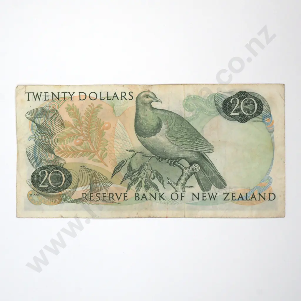 Twenty Dollar Wilks Banknote - Last Prefix - Average Condition  Image 1++