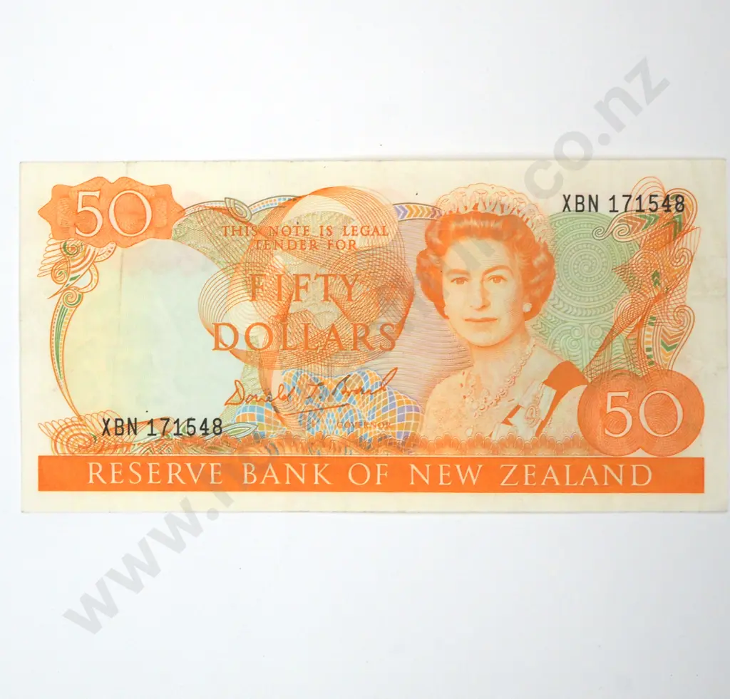 Fifty Dollar Brash Banknote - XBN Prefix  Image 1++
