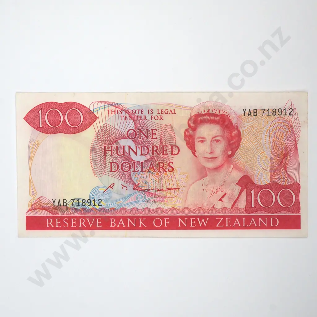 One Hundred Dollar Russell Banknote - VF CV $350 Image 1++