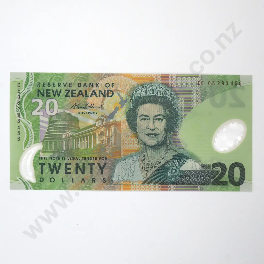 Twenty Dollar Bollard Banknote - UNC Image 1++
