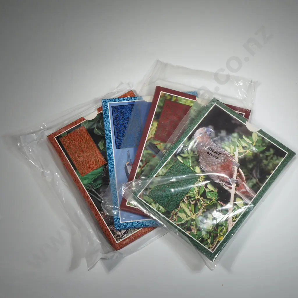 Four New Zealand UNC Coin Sets  Image 1++