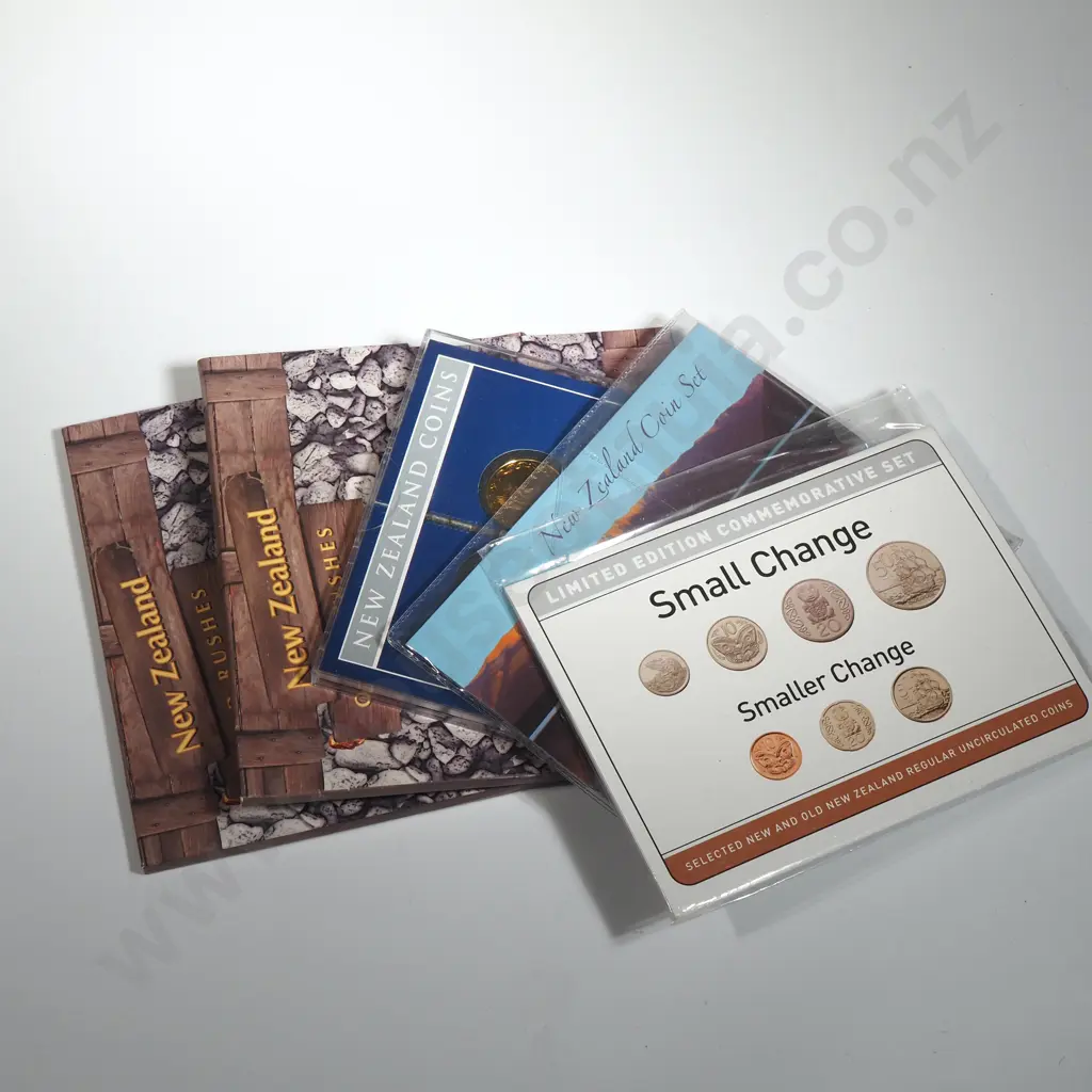 Five New Zealand UNC Sets  Image 1++