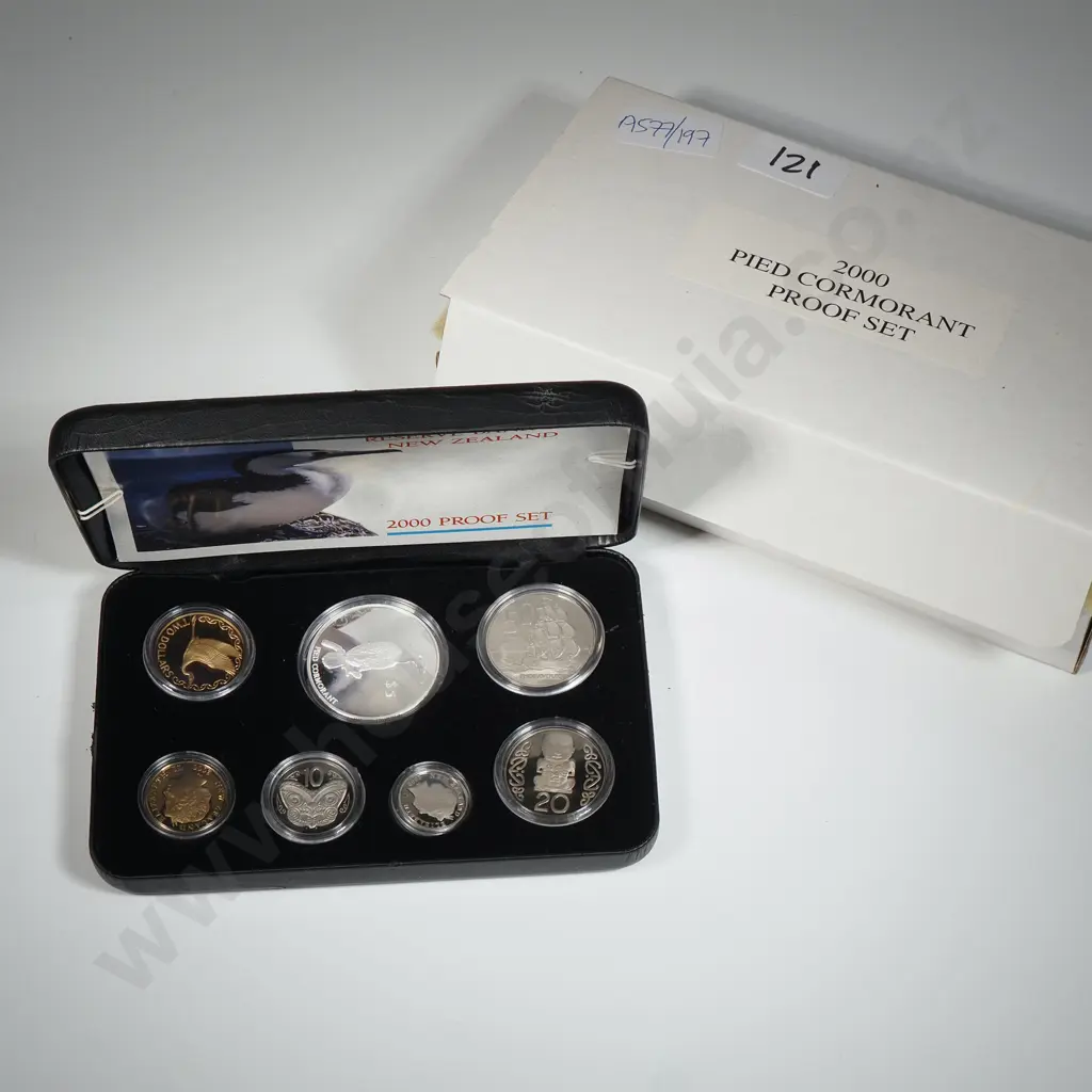 2000 New Zealand Pied Cormorant Proof Set  Image 1++