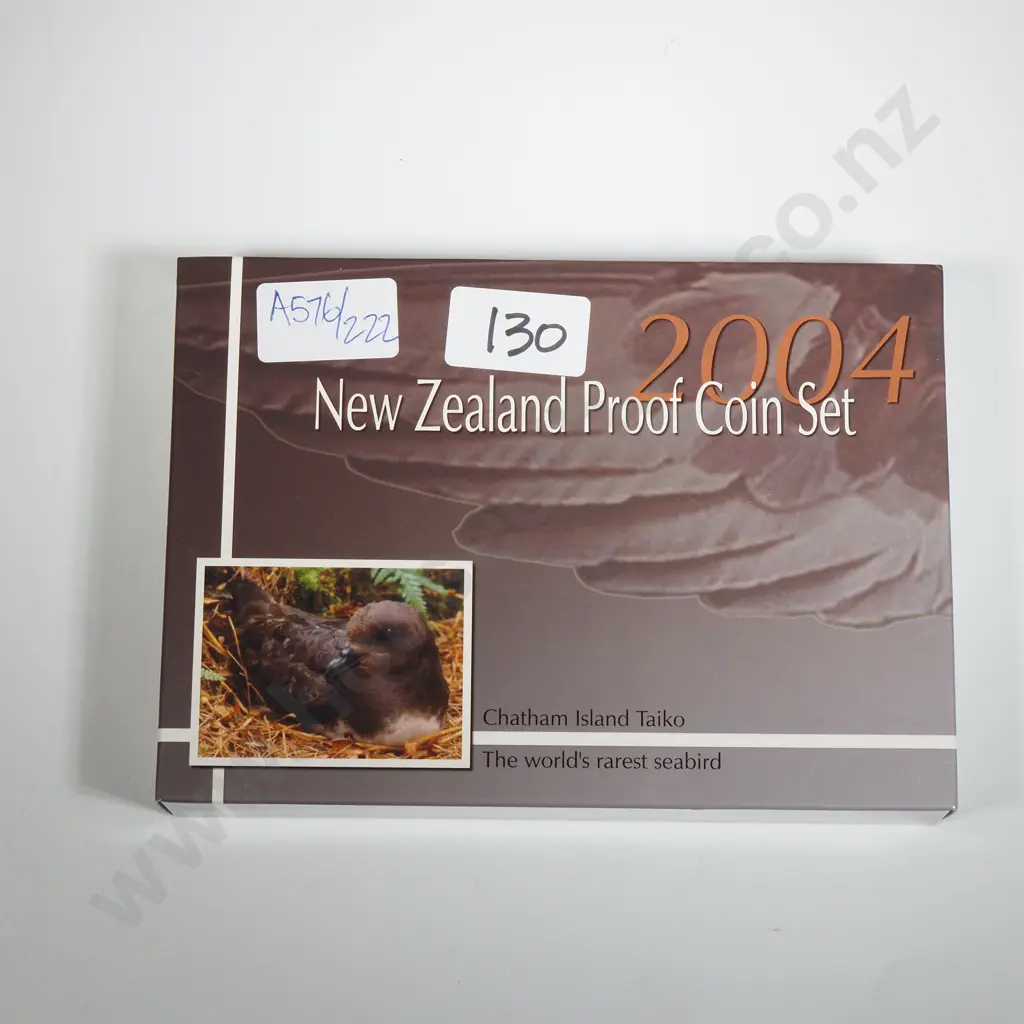2004 New Zealand Proof Coin Set  Image 1++