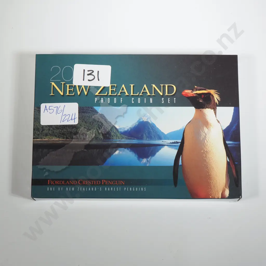 2005 New Zealand Proof Coin Set  Image 1++