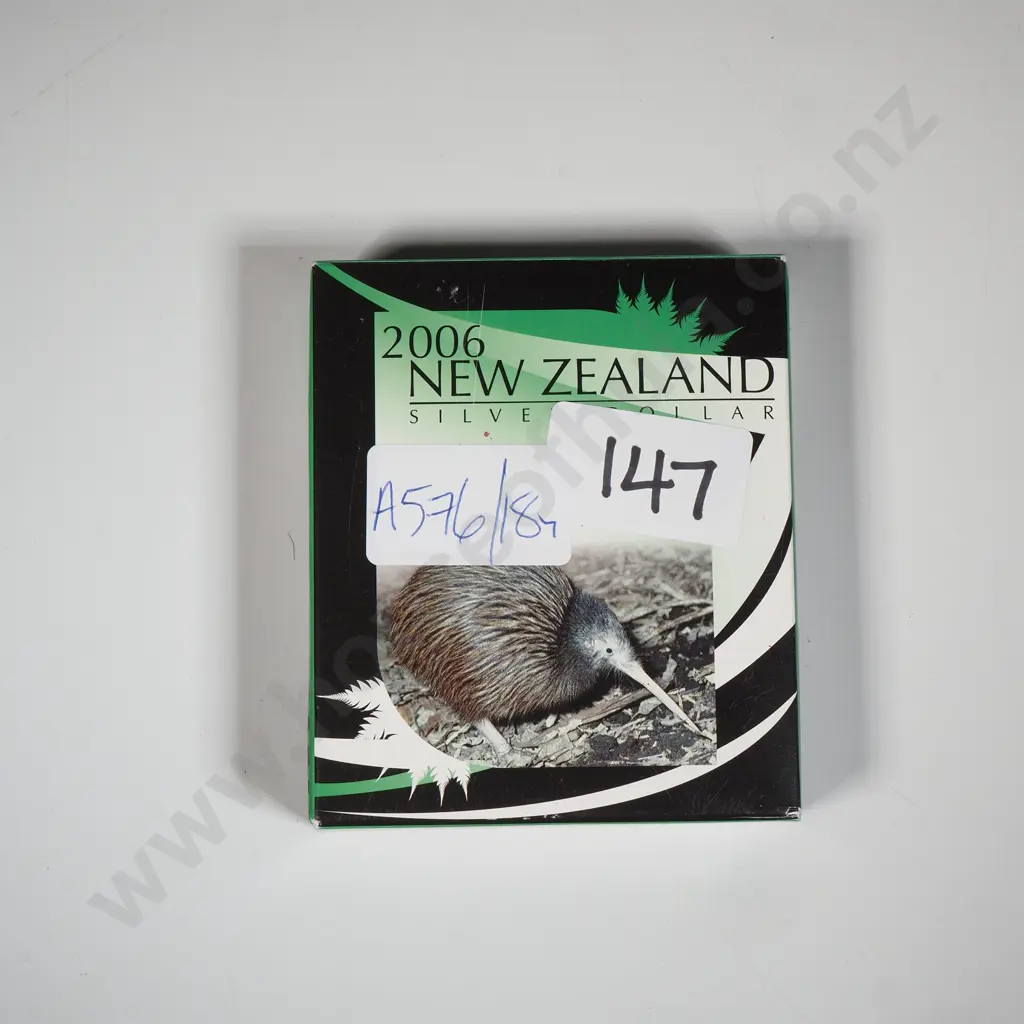 2006 New Zealand Silver Proof Dollar Coin Image 1++