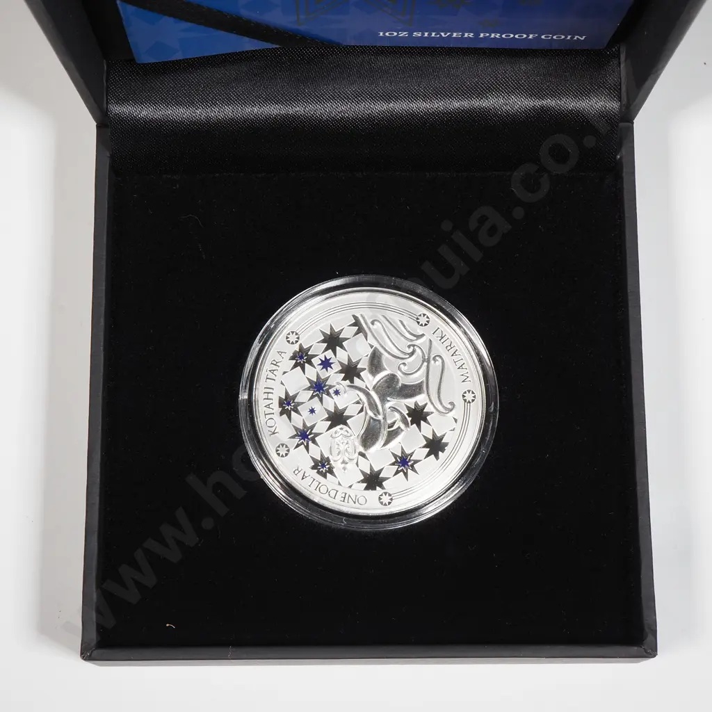2022 Matariki 1 Ounce Silver Proof Coin Image 1++