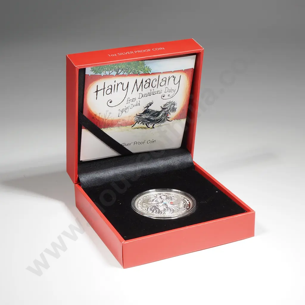 2023 Hairy Maclary Silver 1 Ounce Proof Coin  Image 1++