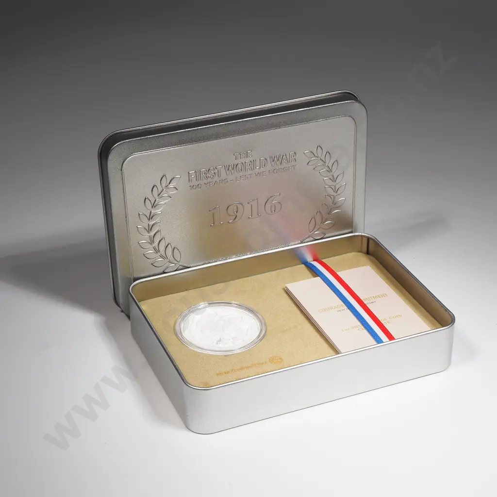 2016 Courage & Commitment Ounce Silver Proof Coin  Image 1++