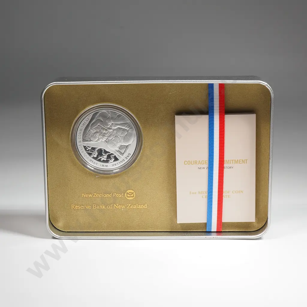 2016 Courage & Commitment Ounce Silver Proof Coin  Image 1++