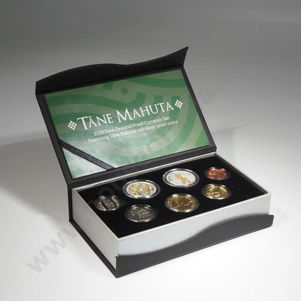 2022 New Zealand Proof Currency Set  Image 1++