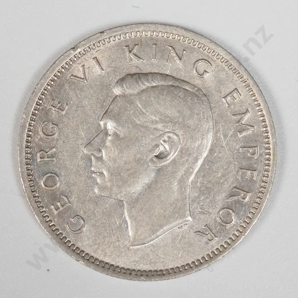 1942 New Zealand One Shilling - Better Grade  Image 1++