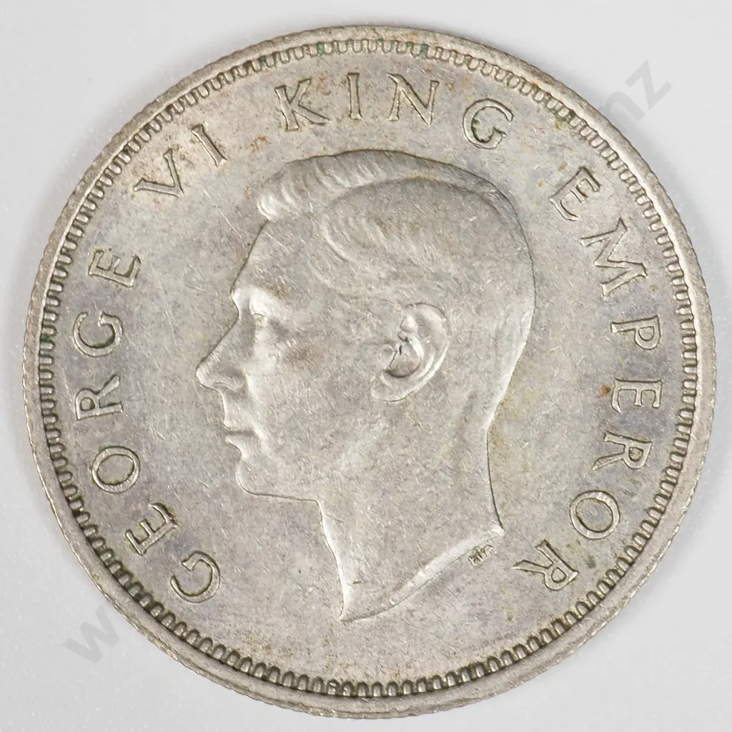 1945 New Zealand One Shilling - Better Grade  Image 1++