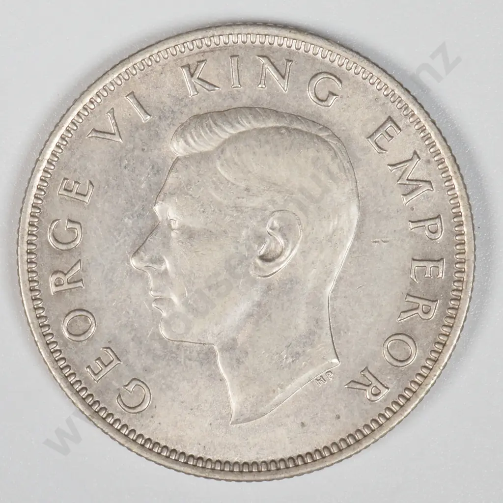 1946 New Zealand Florin - Better Grade  Image 1++