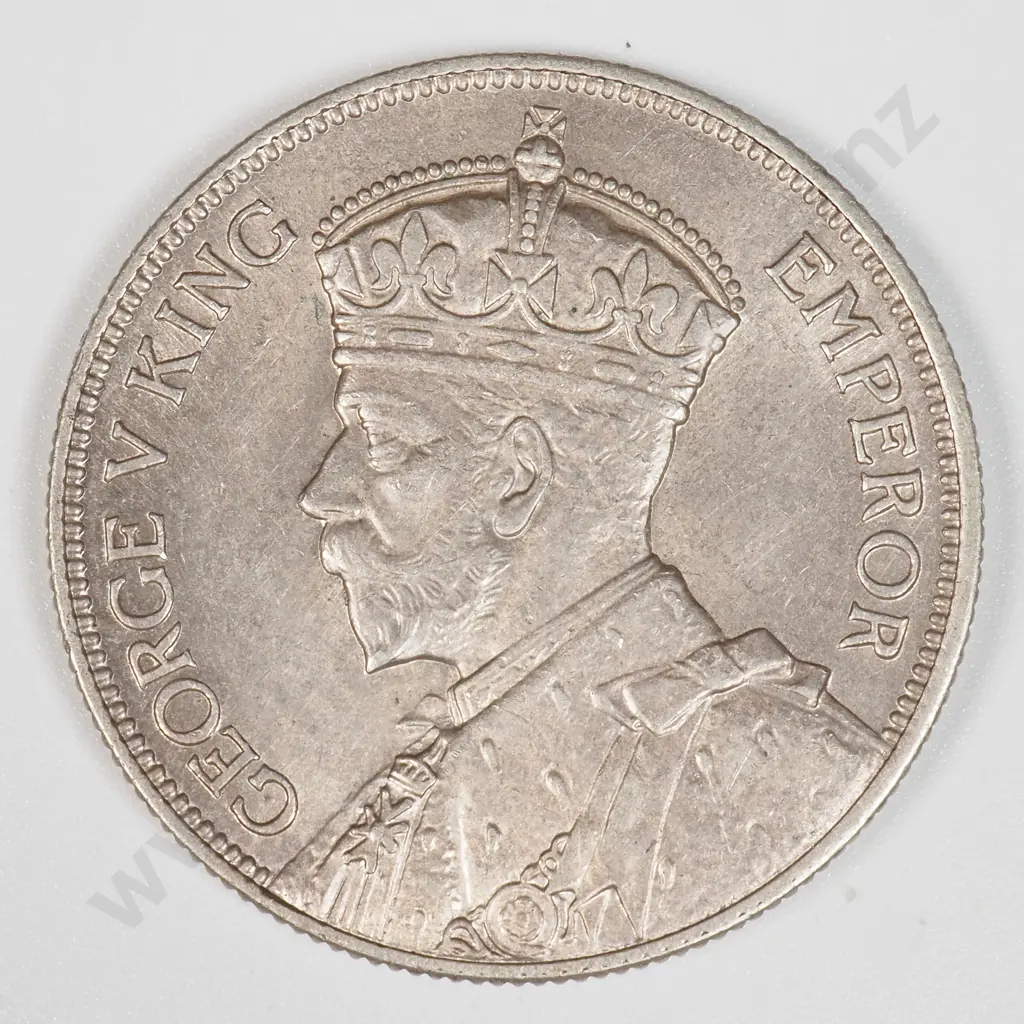1934 New Zealand Florin - Better Grade Image 1++
