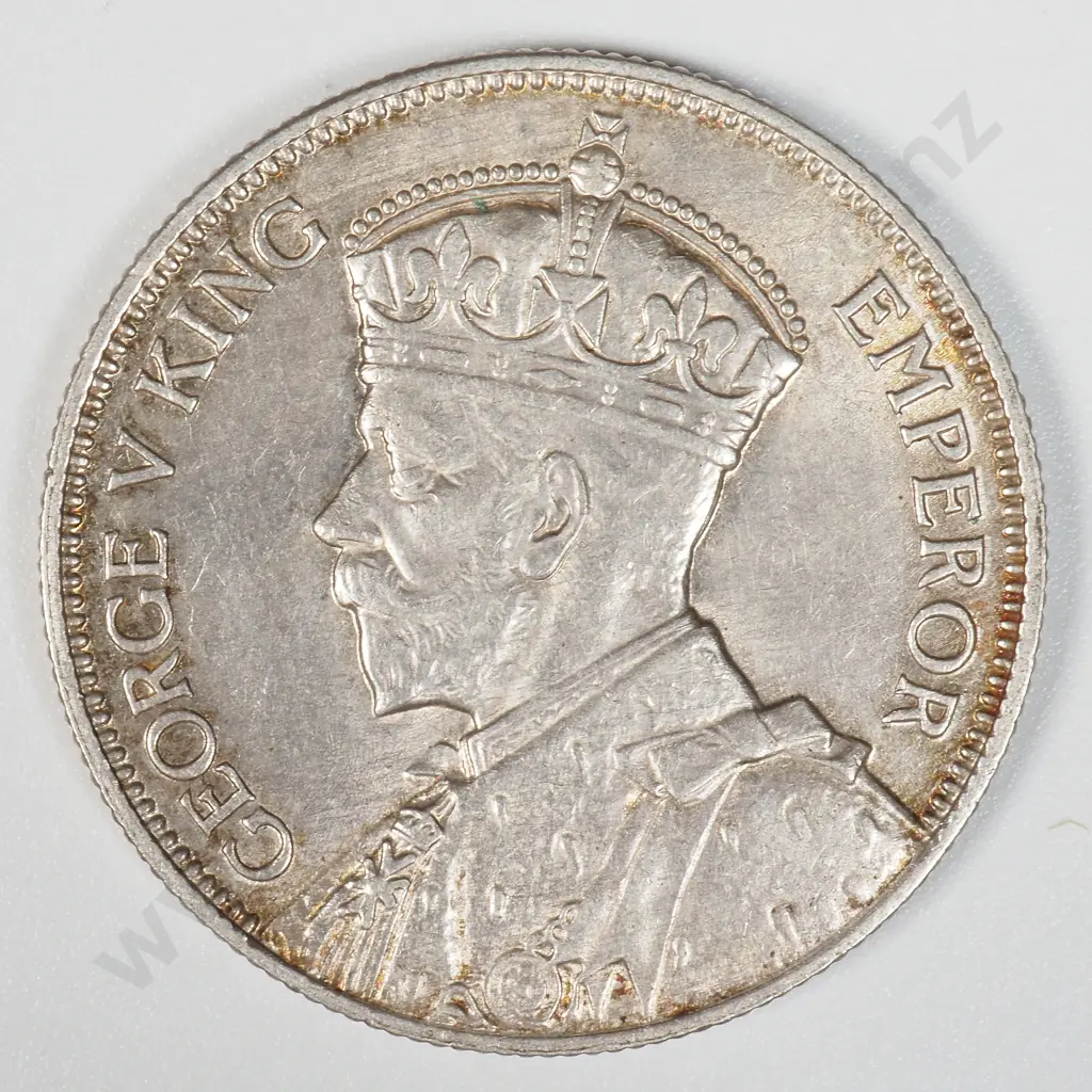 1934 New Zealand Florin - Better Grade  Image 1++
