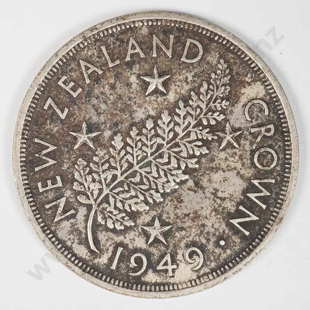 1949 New Zealand Crown  Image 1++