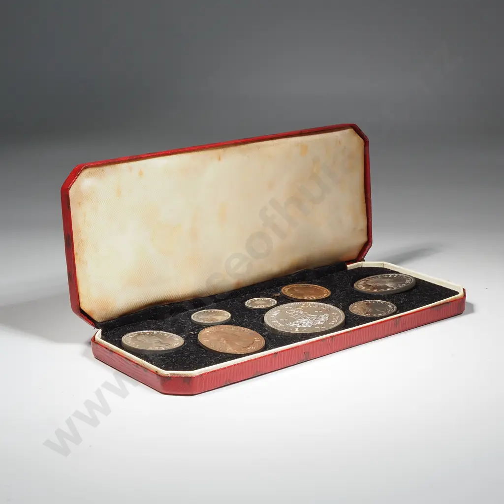 New Zealand 1953 Proof Set: CV $300 Image 1++