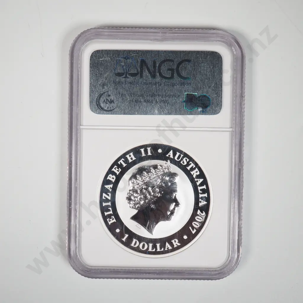 2007 Australia NGC MS 69 Silver Proof Koala  Image 1++