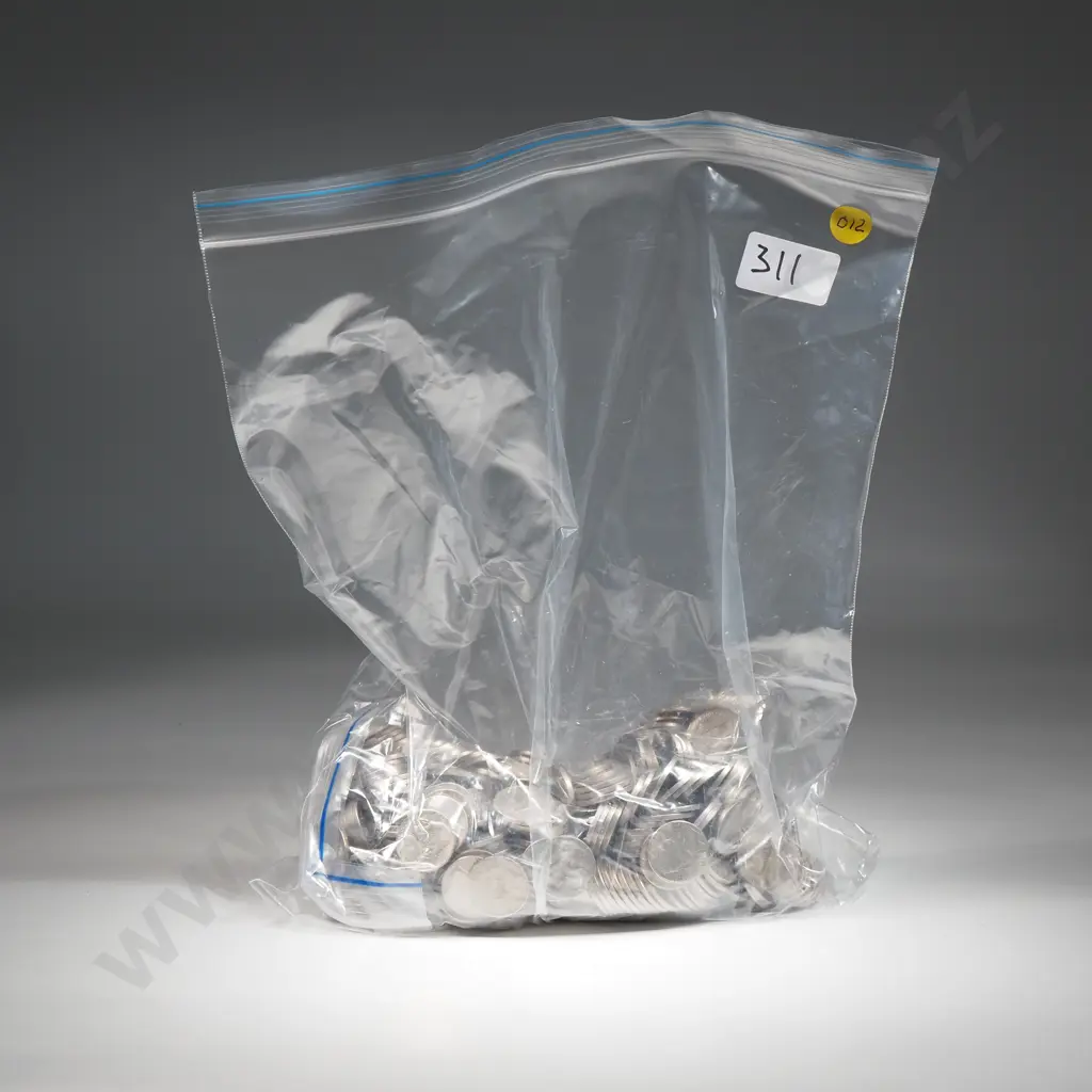 Current coins, $24 USA in nickel coins – approximate exchange rate NZD $41 Image 1++