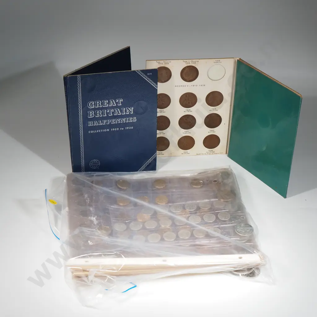 World coins in folders and pages Image 1++