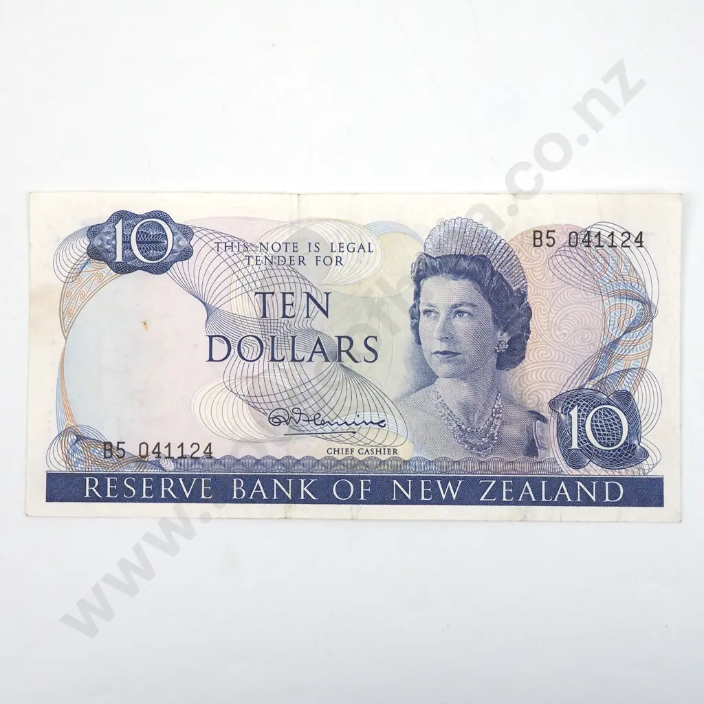 New Zealand Fleming Ten Dollar Banknote  Image 1++