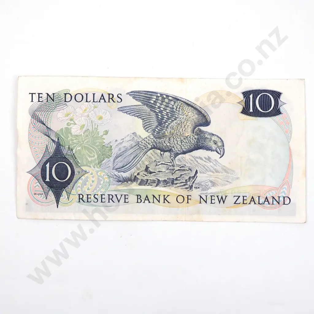 New Zealand Knight Ten Dollar Banknote  Image 1++