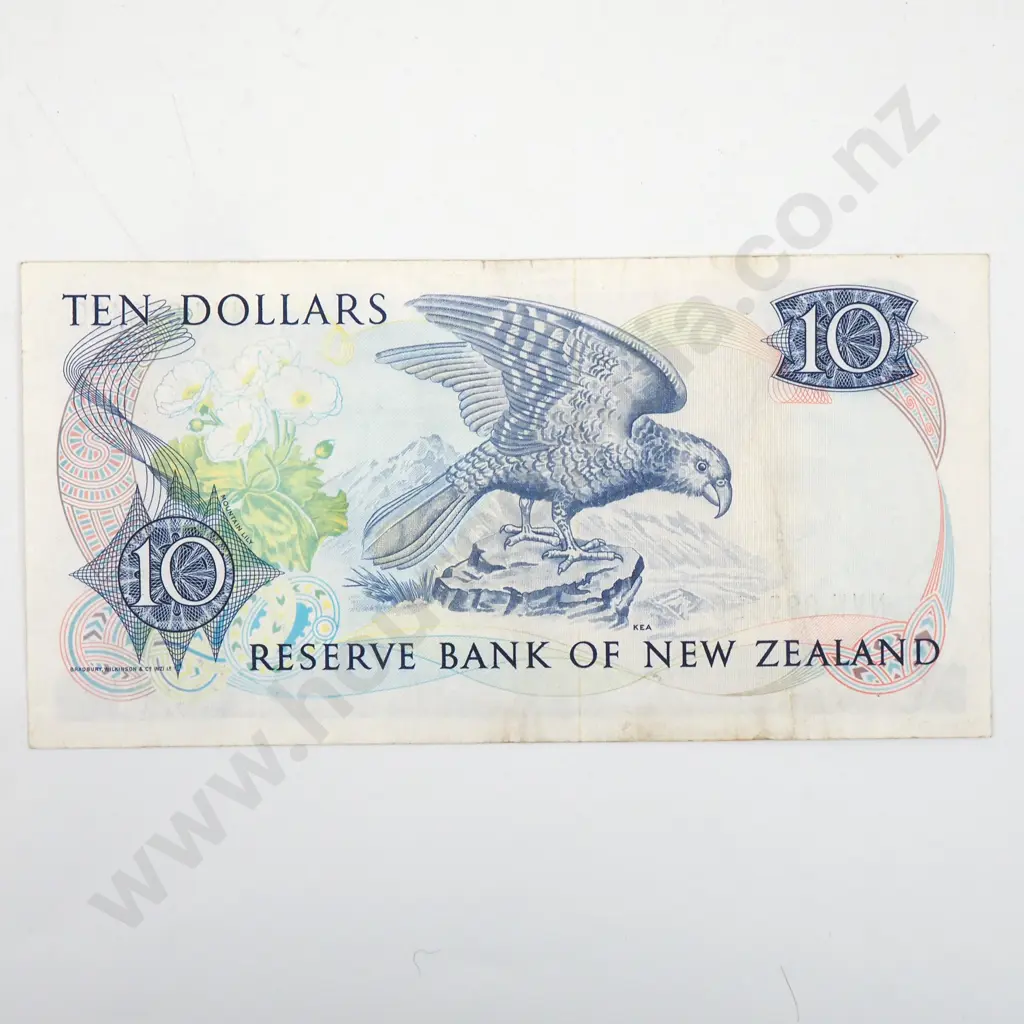 New Zealand Russell Ten Dollar Banknote  Image 1++