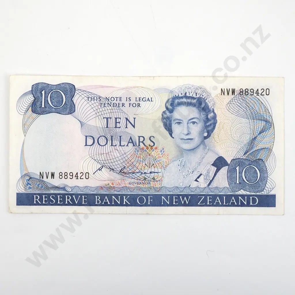 New Zealand Russell Ten Dollar Banknote  Image 1++