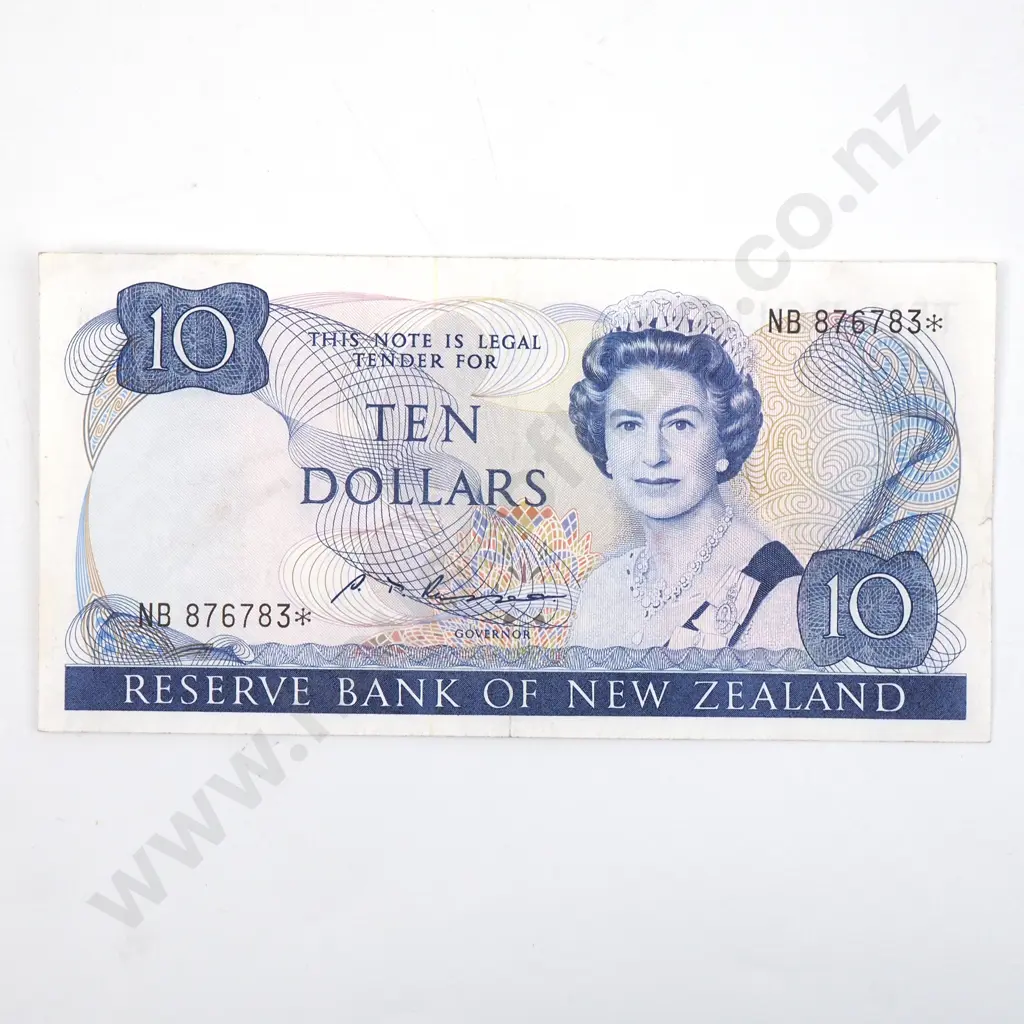 New Zealand Russell Star Ten Dollar Banknote  Image 1++