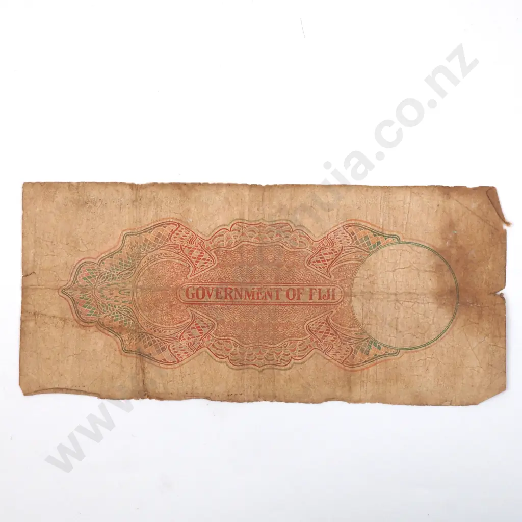 1951 Fiji One Pound Banknote  Image 1++