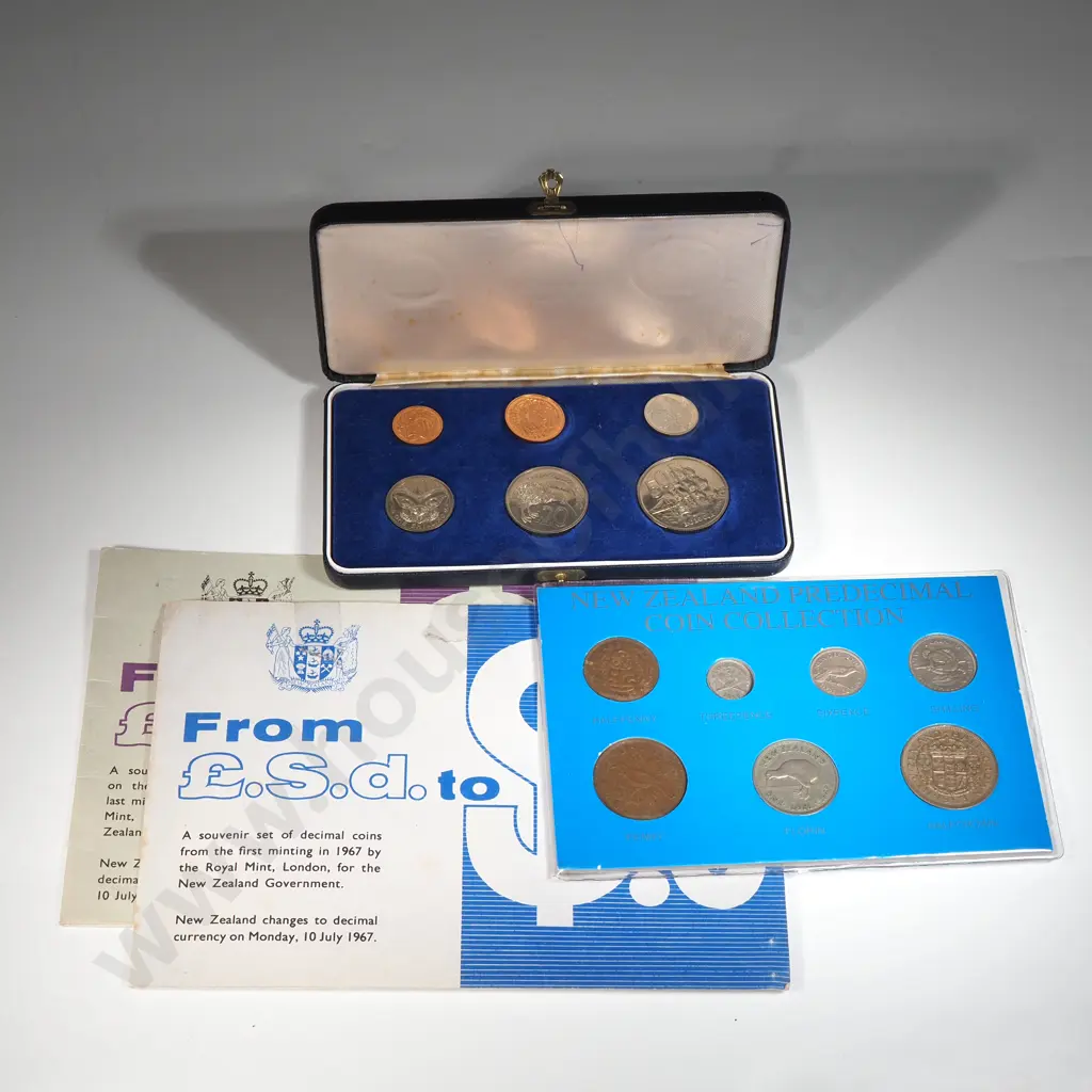 Assorted UNC New Zealand Coinage Sets  Image 1++