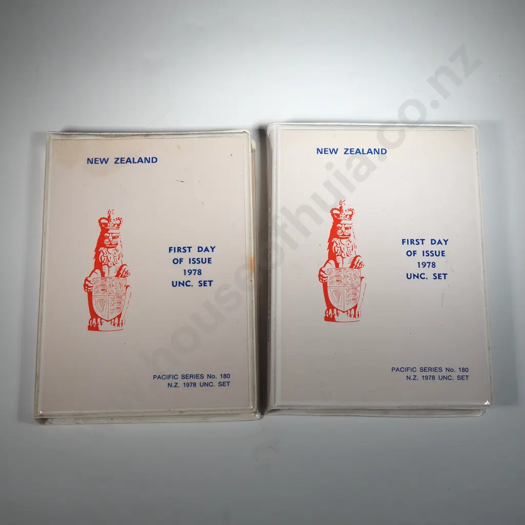 Two First Day of Issue 1978 UNC Coin Set  Image 1++