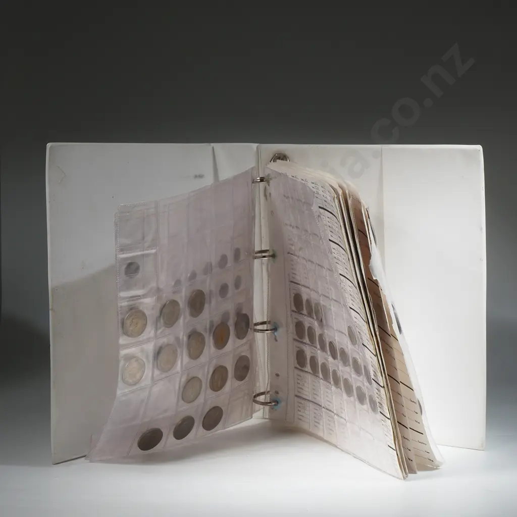 Assorted Lot of New Zealand Pre Decimal & Other Coinage  Image 1++