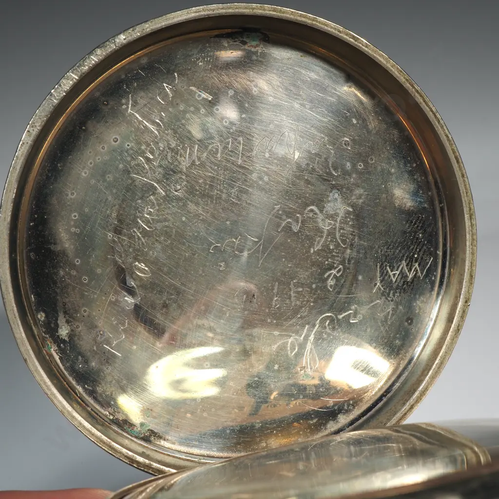 Large Swiss Made Railway Lever Pocket Watch Image 1++