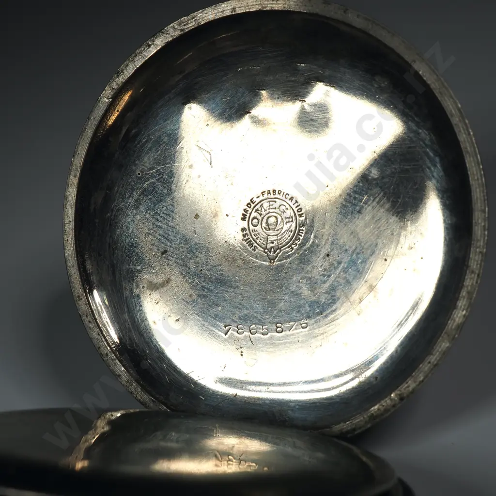 Antique Nickel Case Omega Pocket Watch Image 1++