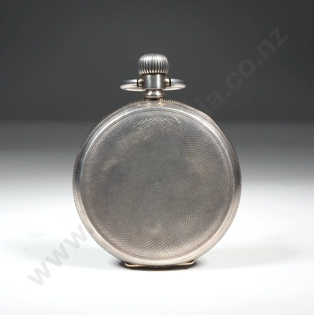 Antique Sterling Silver Rolex Pocket Watch Image 1++