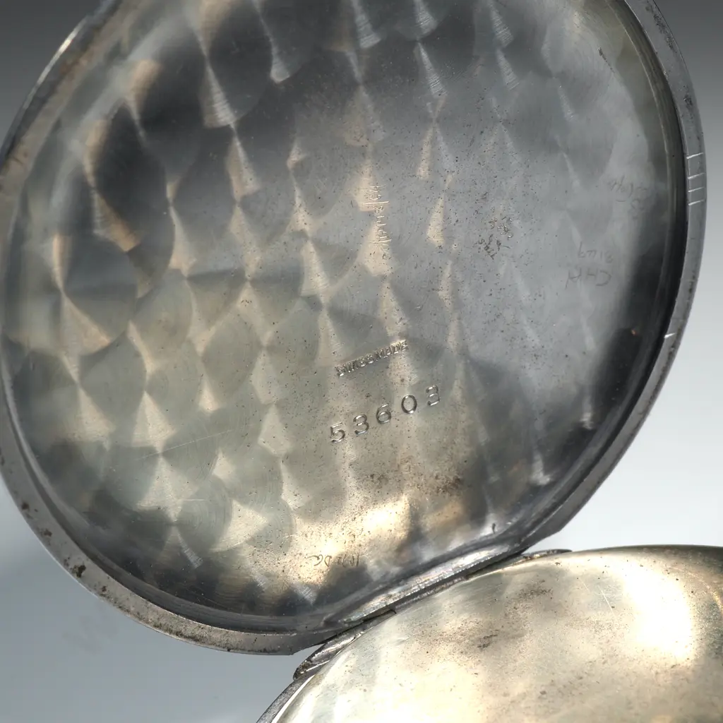 Montelier Nickel Cased Pocket Watch in Good Condition Image 1++